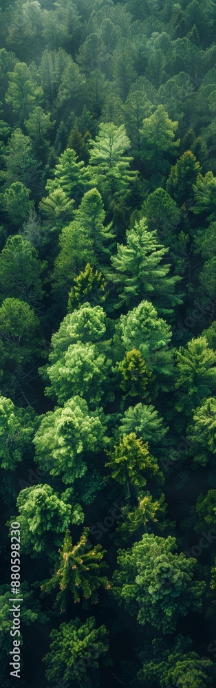 Fototapeta premium forest aerial