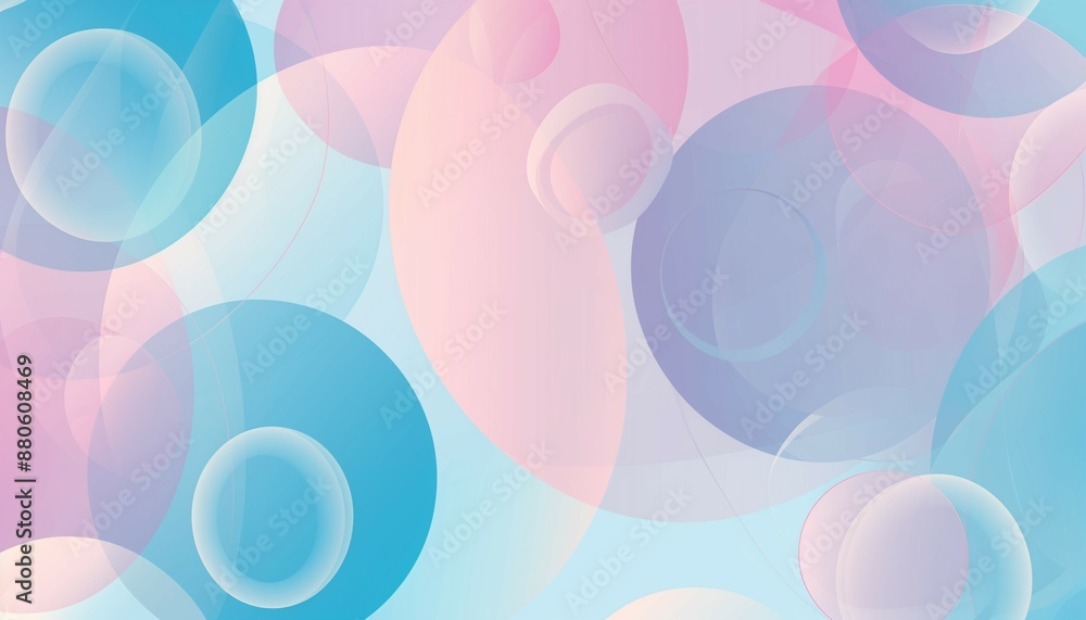 Gradient abstract background with colorful circles Gradient abstract background with colorful circles