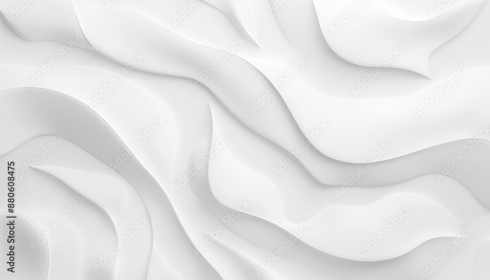 Obraz premium white silk background