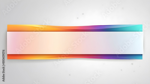 Artifical Intelligence generated Abstract abstract banner design template elements. Modern Brochure Design .