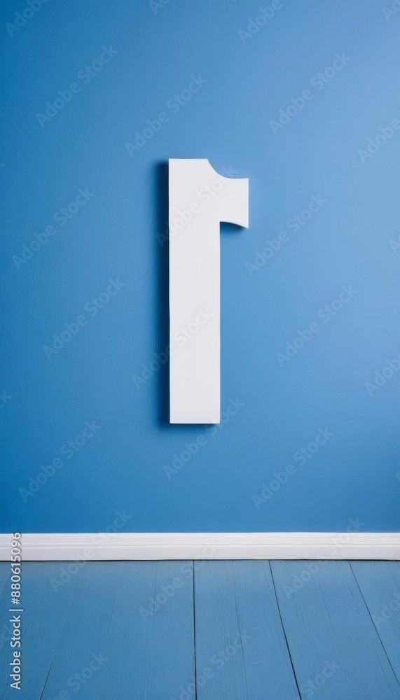 exclamation floor info room point space exclamation warning concept blue leaning wall blue attention background mark solution mark room copy white point alert symbol wall exclamation floor info room point space exclamation warning concept blue leaning wall blue attention background mark solution mark room copy white point alert symbol wall