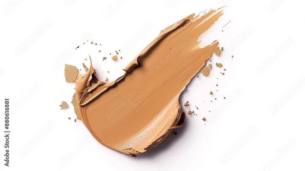 Foundation Makeup on White Background Foundation Makeup on White Background