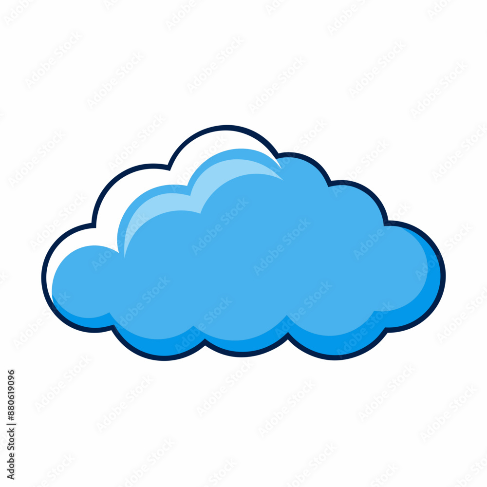 Cloud vector illustration, Cloud vector art, Cloud silhouette, cloud icon Cloud vector illustration, Cloud vector art, Cloud silhouette, cloud icon