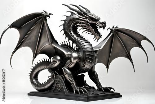 Metallic Dragon figurine. I...