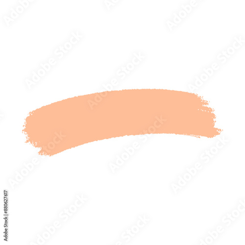 brush stroke of watercolor paint,  Color Pantone 