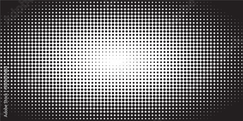 Background with monochrome dot texture. Polka dot pattern template. Background with black dots - stock vector dots basic background dots eps 10