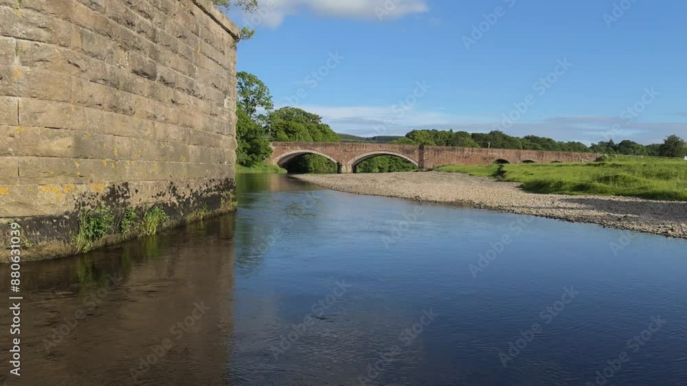 River Clyde in Scotland near Biggar River Clyde in Scotland near Biggar