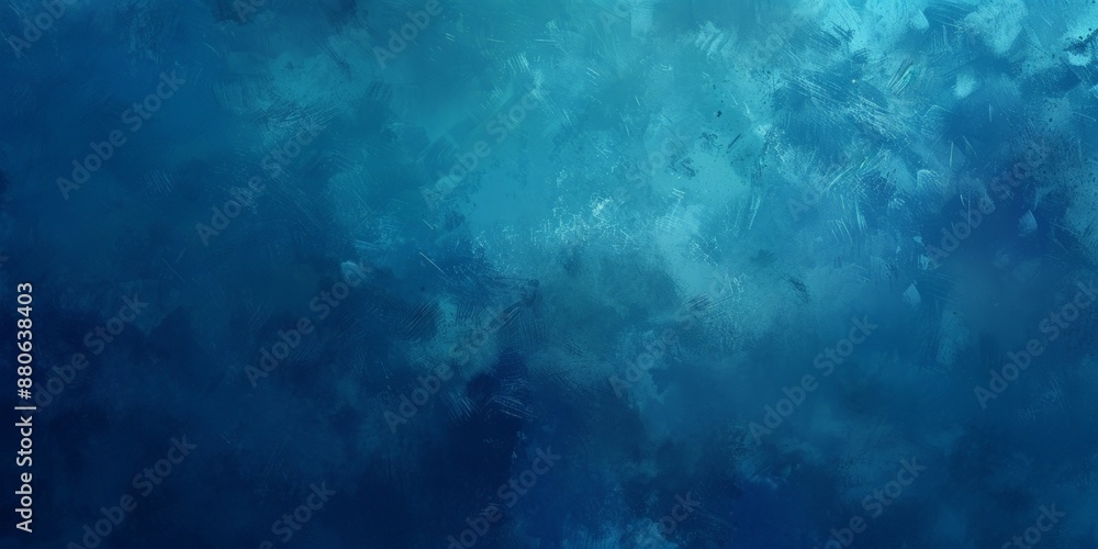 Abstract blue textured background, evoking a sense of depth and calmness, horizontal illustration, copy space Abstract blue textured background, evoking a sense of depth and calmness, horizontal illustration, copy space