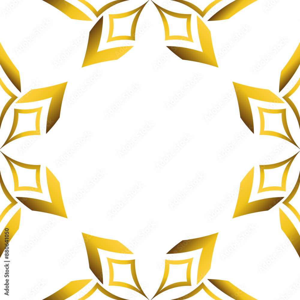 luxury golden geometry frame design luxury golden geometry frame design