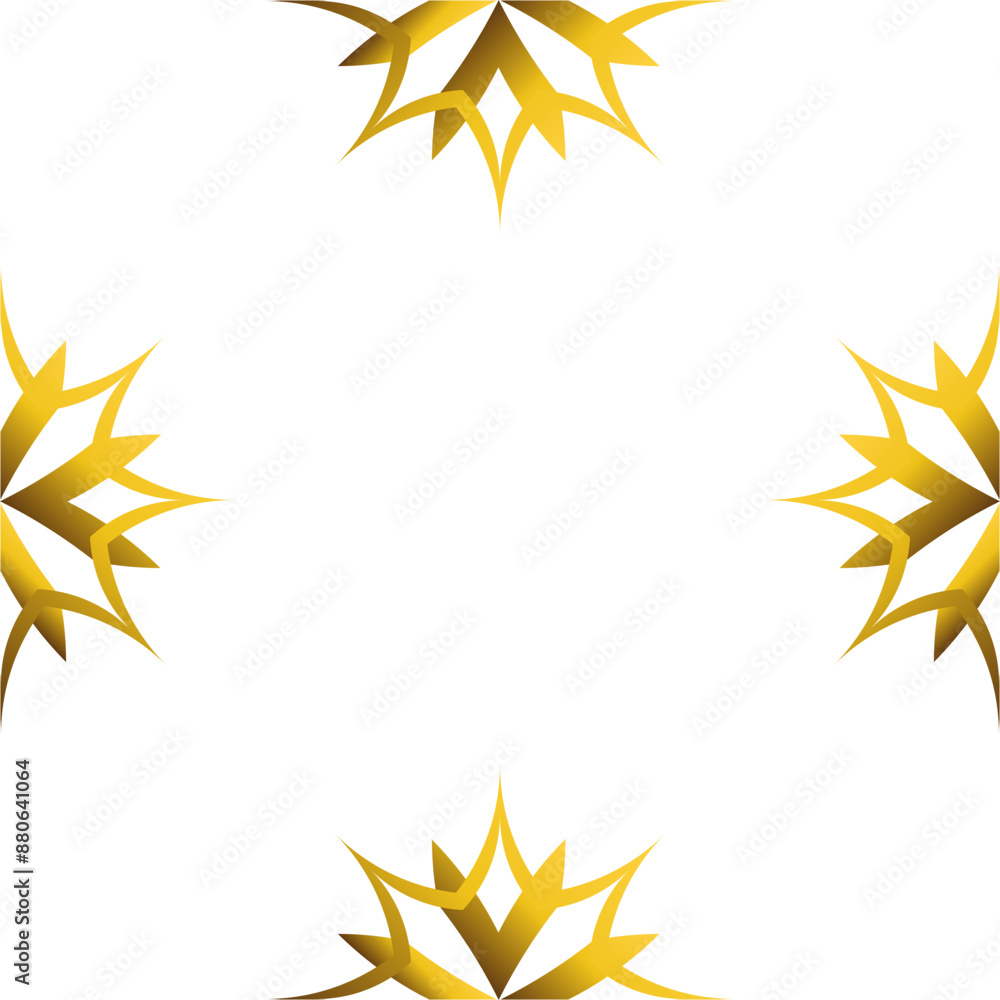 luxury golden geometry frame design luxury golden geometry frame design