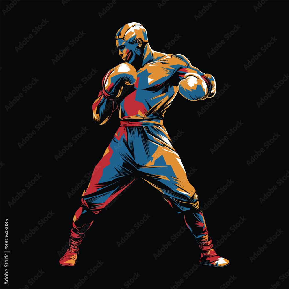 Boxer mascot vector Boxer mascot vector