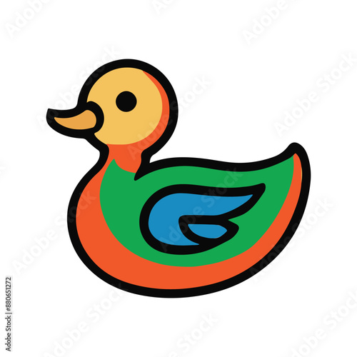 Dusk silhouette vector illustration