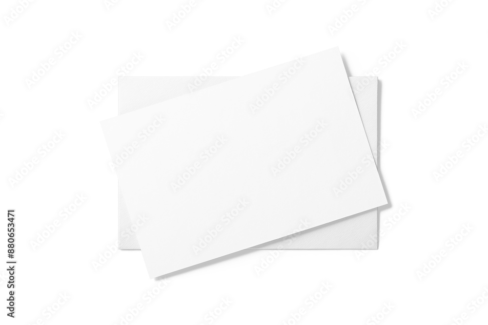 Paper envelope mockup with paper sheet isolated on a transparent background, PNG. High resolution.
Paper envelope mockup with paper sheet isolated on a transparent background, PNG. High resolution.