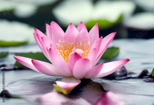 Wallpaper Mural and pink floral water white lotus illustration natural plant purple bloom background olated watercolor painting flower lily Torontodigital.ca