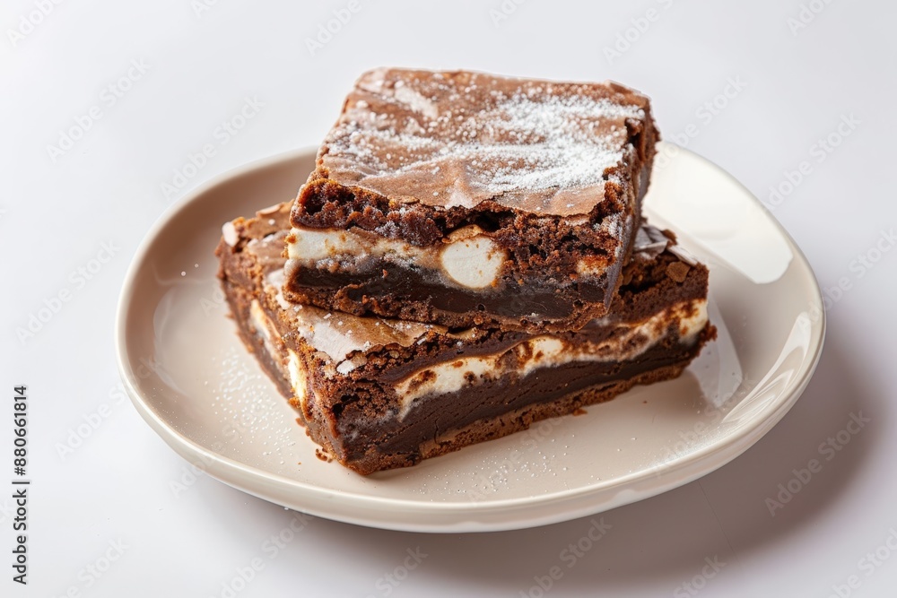 Indulgent Double Stuffed Brownies with Tempting Symphonic Textures and Flavors Indulgent Double Stuffed Brownies with Tempting Symphonic Textures and Flavors