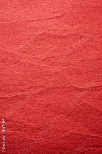 Wallpaper Mural Close up of textured red paper background with crumpled folds. Ideal for design work, creative projects, and artistic backgrounds. Torontodigital.ca