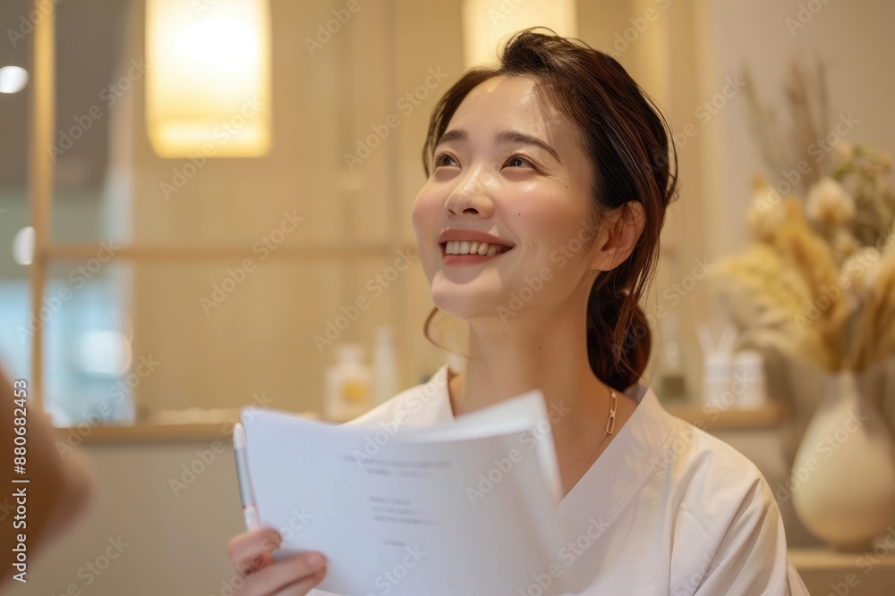 Intensely concentrated young hispanic female artist, beautifully embracing her creativity, drawing intently as she sits relaxed in an art studio chair, surrounded by paintbrushes, canvas, and easel