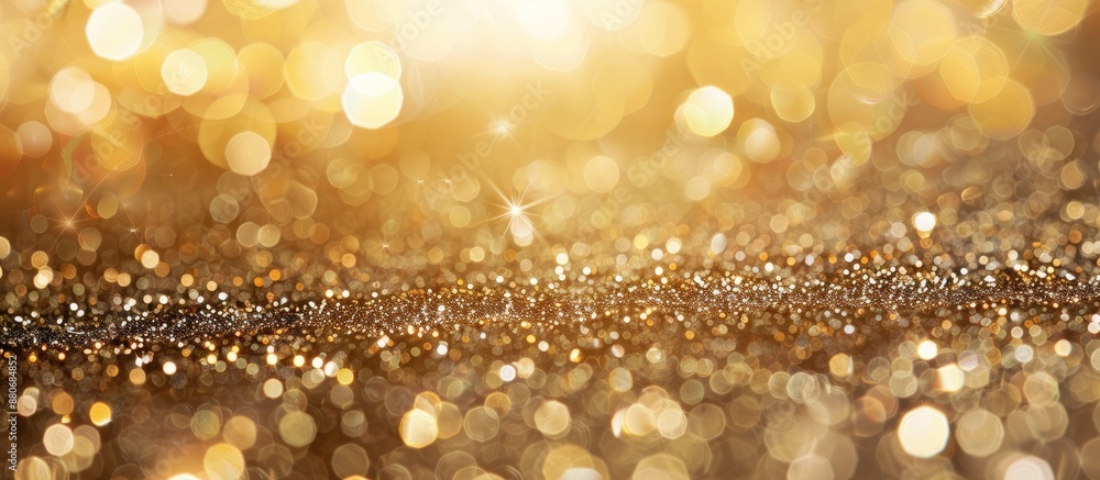 Gold glitter abstract background with copy space image Gold glitter abstract background with copy space image