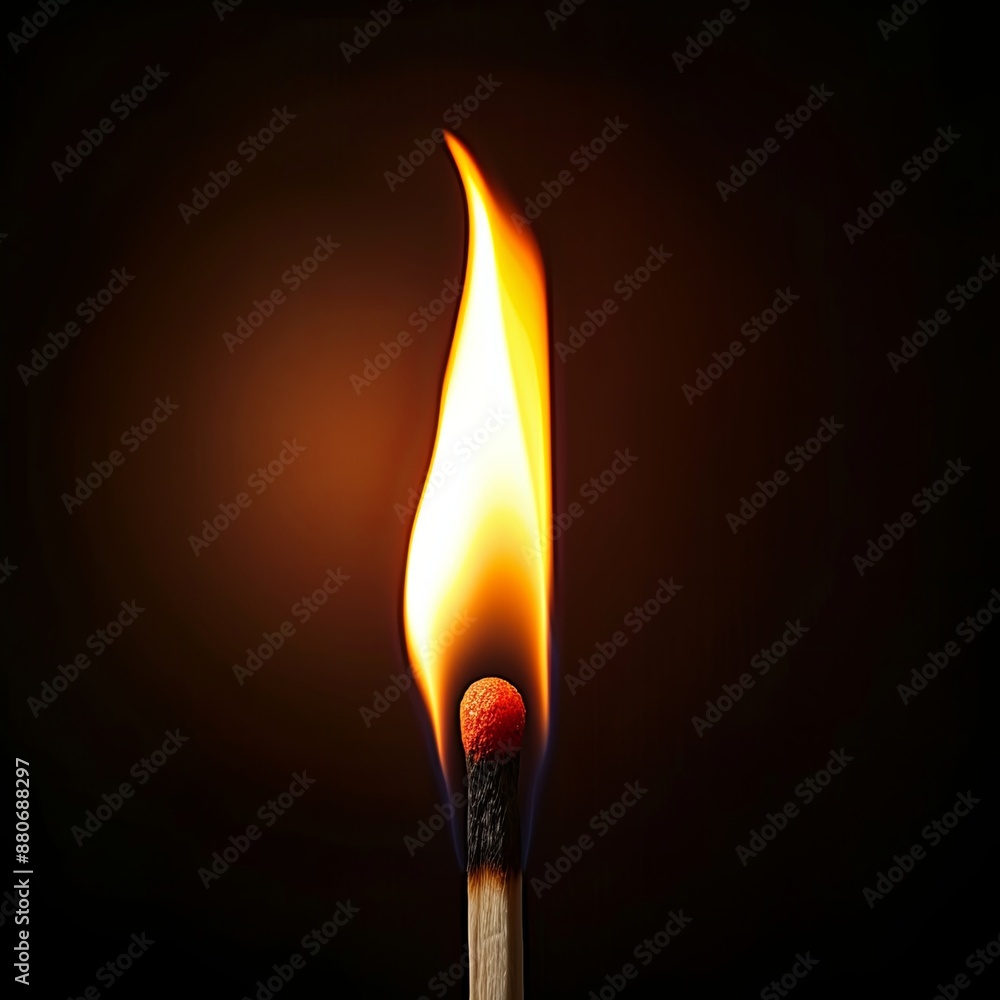 Match flame background, high resolution image Match flame background, high resolution image
