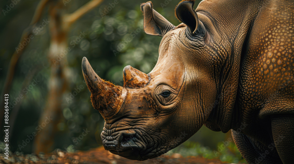 World Rhino Day. rhinoceros in the wild. World Rhino Day. rhinoceros in the wild.