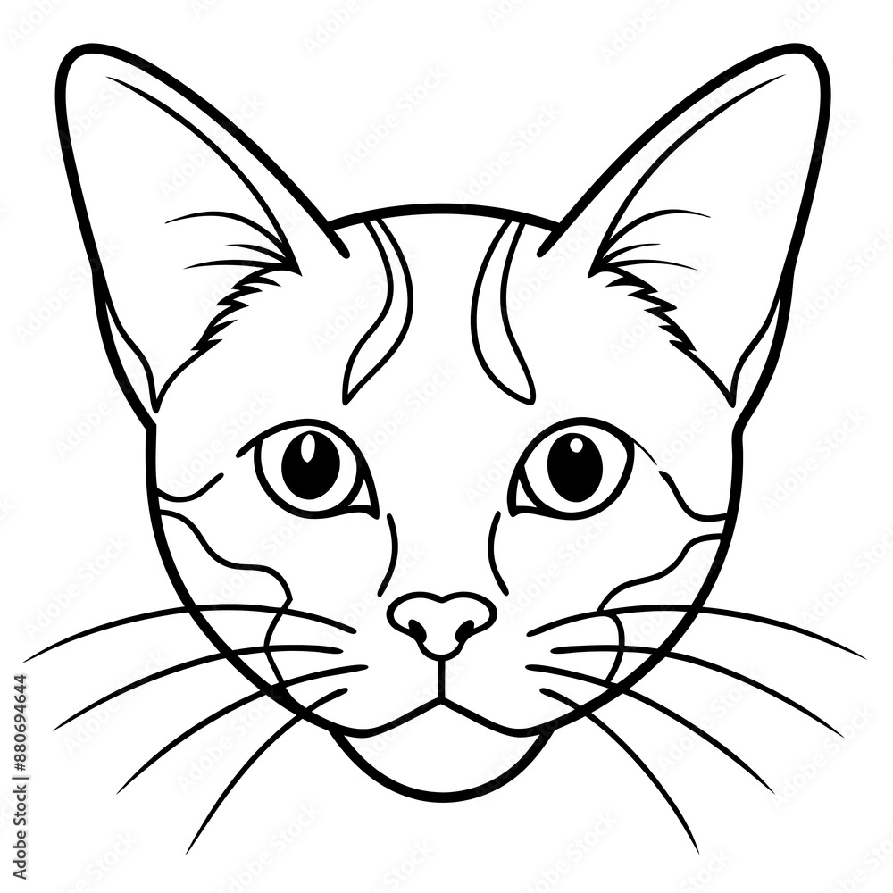 cat line drawing illustration cat line drawing illustration