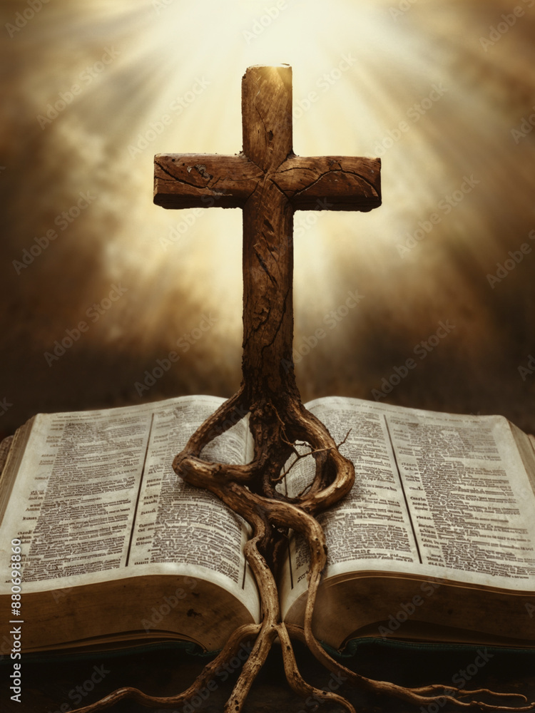 Scriptures About Roots Growth and Nourishment. Spiritual Growth and Nourishment: A Cross with ...
