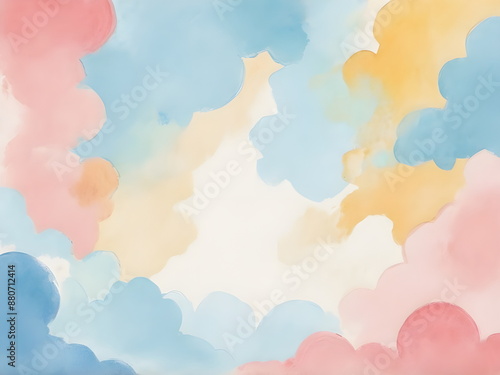 abstract background with summer dream 