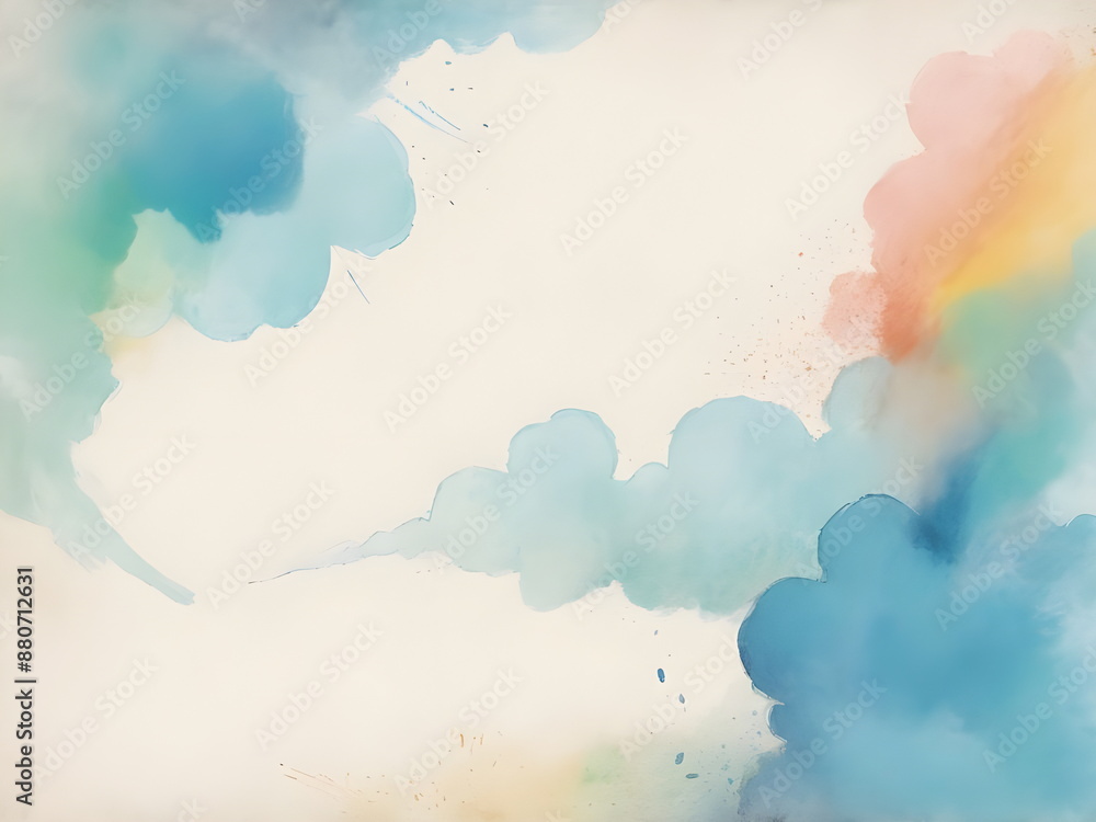 Fototapeta abstract background with summer dream 
