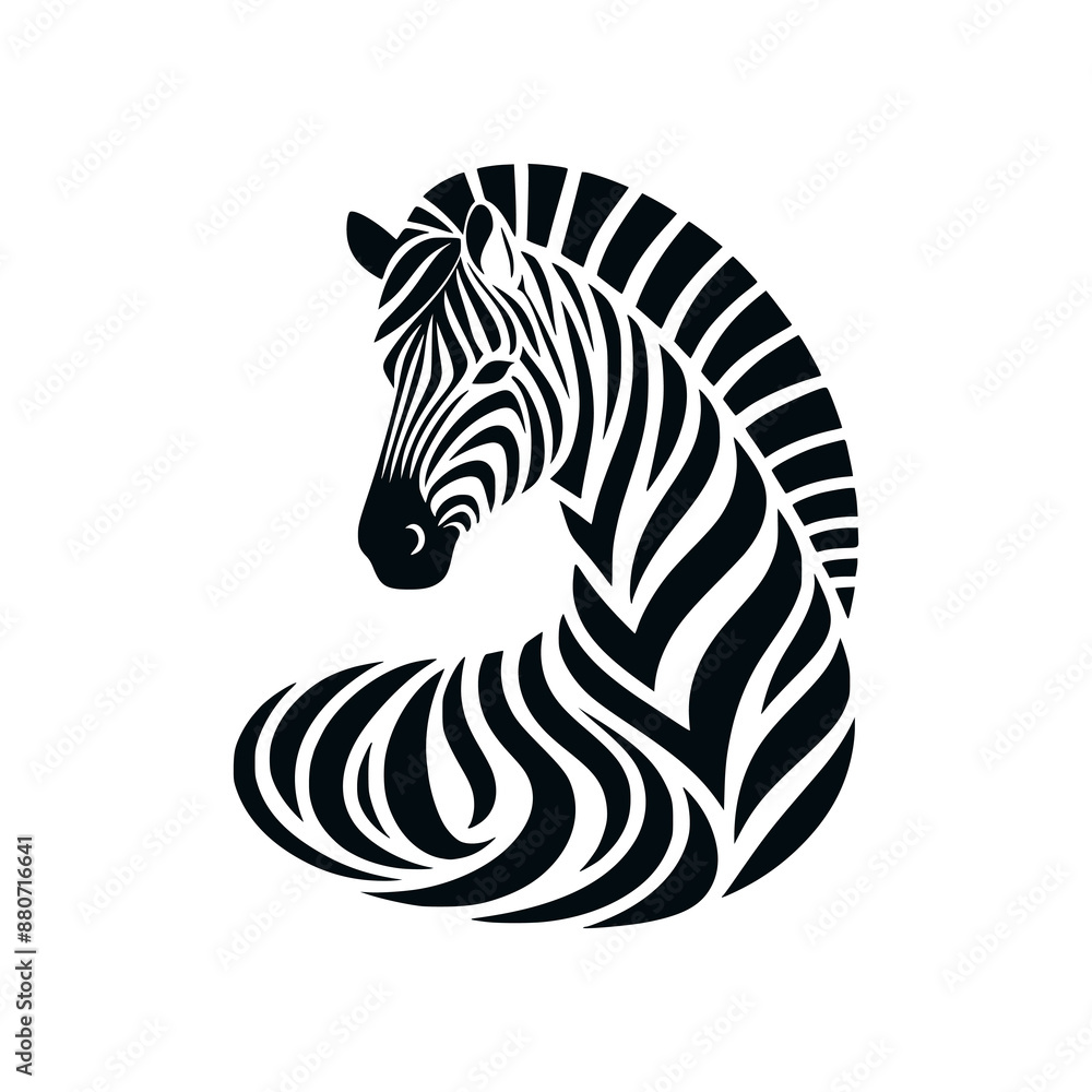 custom made wallpaper toronto digitalsimple zebra wild animal vector illustration template design