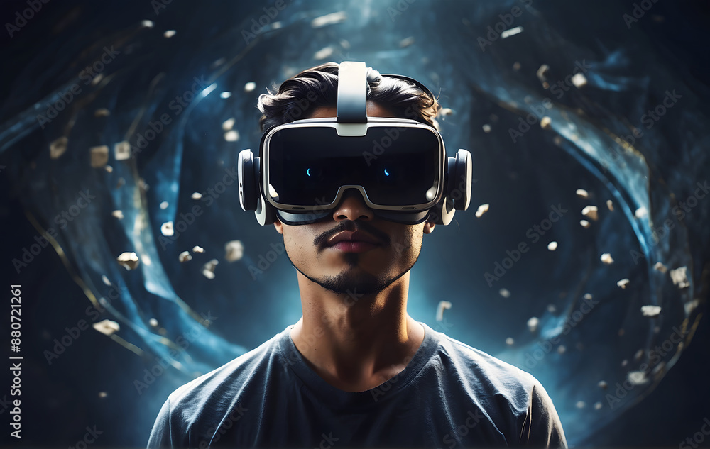 Immersive Gaming with Futuristic Virtual Reality Headset, Experience the Future Today Immersive Gaming with Futuristic Virtual Reality Headset, Experience the Future Today