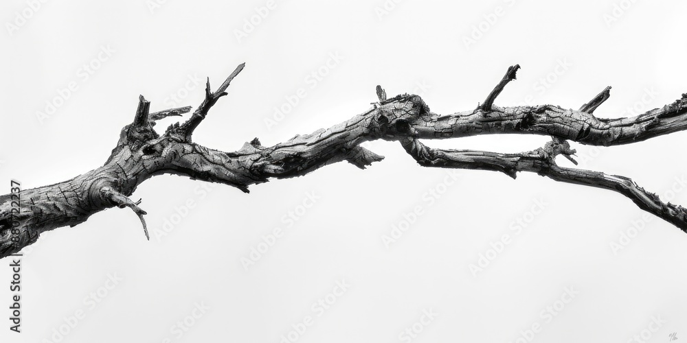 A black and white photograph of a dead tree A black and white photograph of a dead tree