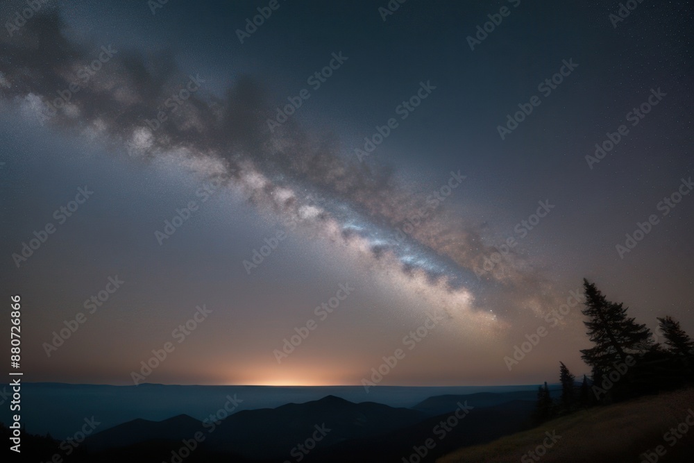 Fototapeta premium night sky with stars
