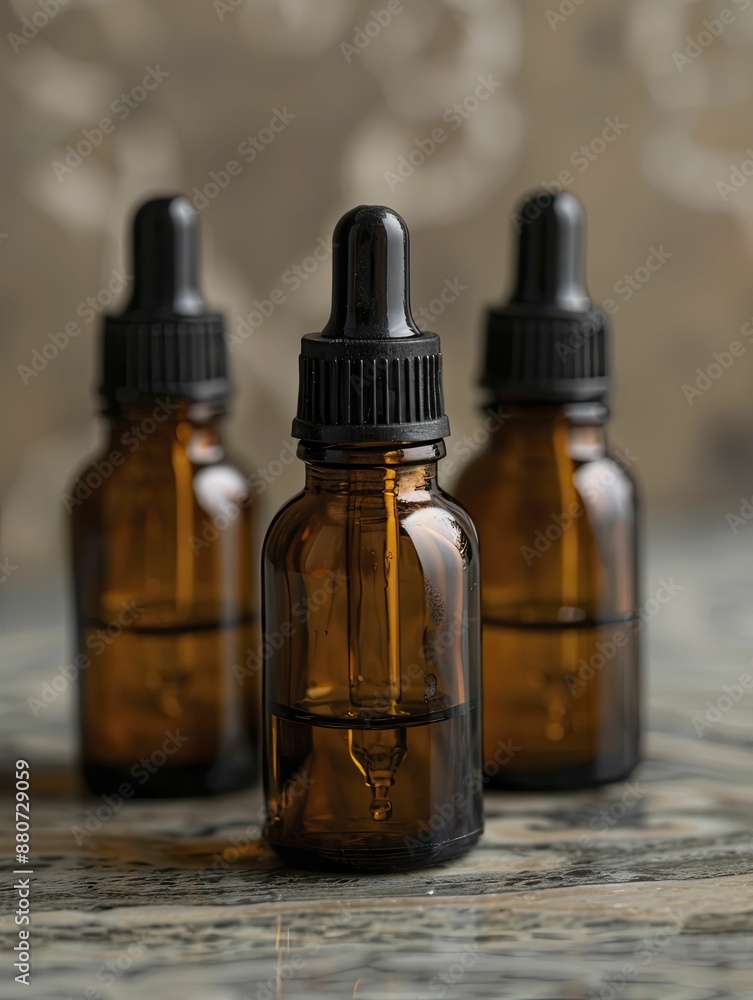 Dropper bottles in mosque settings, used for essential oils and other natural remedies during religious rituals. Dropper bottles in mosque settings, used for essential oils and other natural remedies during religious rituals.