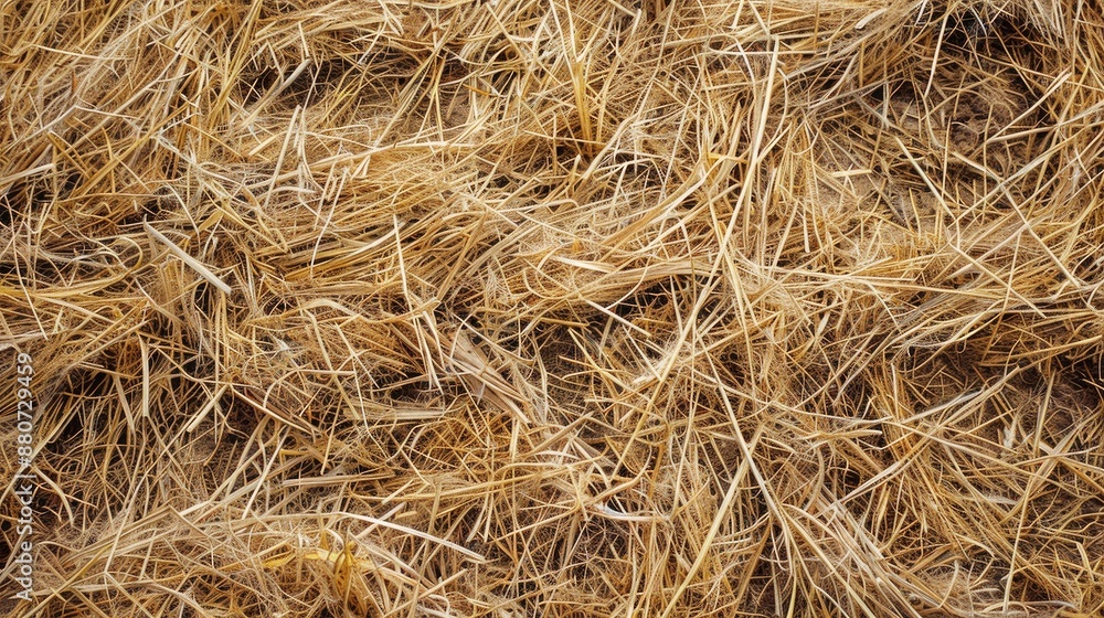 Texture of dry grass and straw background Texture of dry grass and straw background