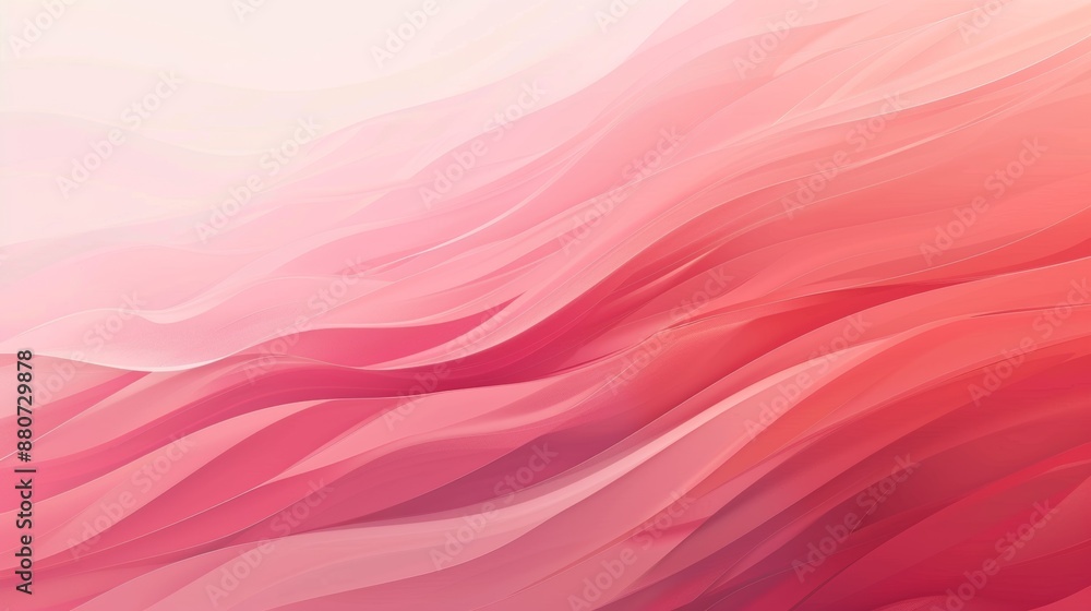 Abstract Pink Wave Background Illustration Abstract Pink Wave Background Illustration