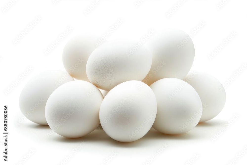 White Eggs. Fresh and Edible White Eggs as Food Ingredient White Eggs. Fresh and Edible White Eggs as Food Ingredient