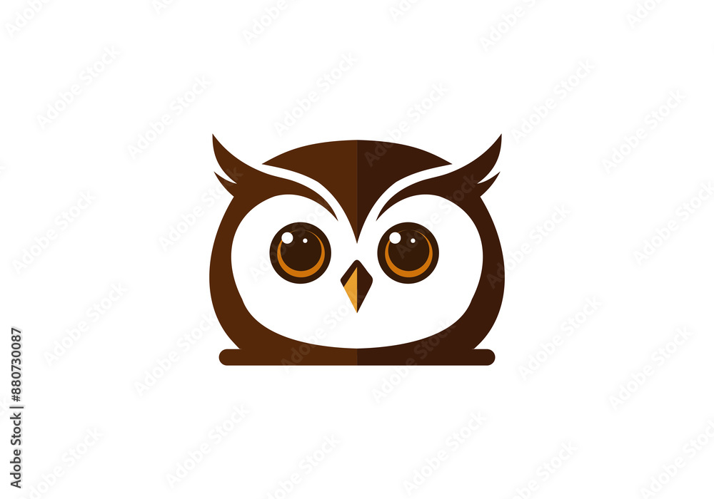 owl head logo template logo icon vector illustration owl head logo template logo icon vector illustration