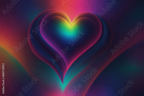 abstract background with heart