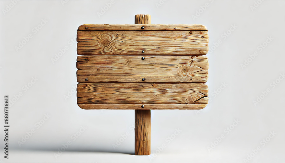 Fototapeta premium wooden sign board