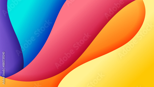 Vector background with soft gradient color on background .Vector background for wallpaper. Eps 10