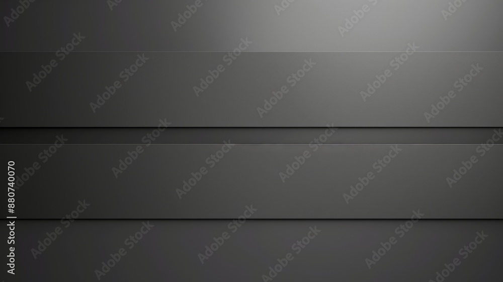 Abstract Grey Background With Horizontal Lines And Subtle Lighting Abstract Grey Background With Horizontal Lines And Subtle Lighting