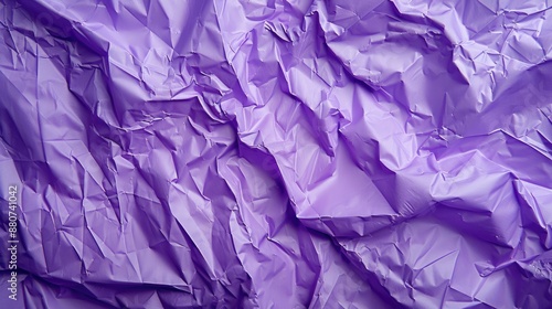 Wallpaper Mural Wrapping paper with wear crumpled texture Unique abstract purple backdrop design Top view flat lay with space for text Torontodigital.ca