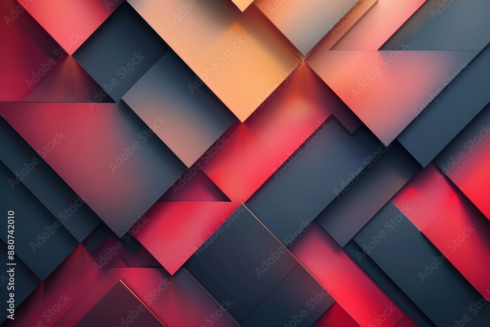 Luxurious 3D background flat design illustration showcasing sophisticated geometric shapes and rich color gradients. The design exudes elegance and exclusivity, making it ideal for high-end branding, Luxurious 3D background flat design illustration showcasing sophisticated geometric shapes and rich color gradients. The design exudes elegance and exclusivity, making it ideal for high-end branding,
