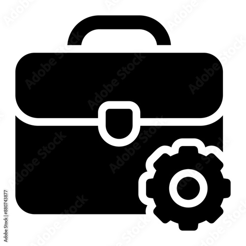 portfolio glyph icon