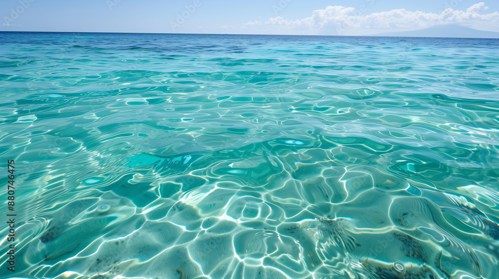 Obraz premium blue water