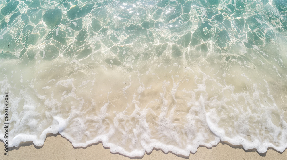 clear ocean breaks on shore clear ocean breaks on shore