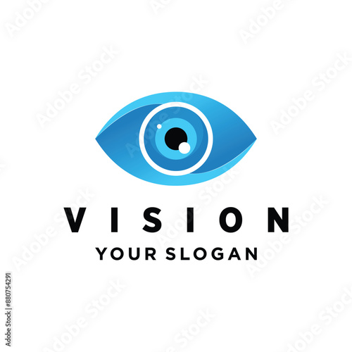 Vision eye Vector logo vector design