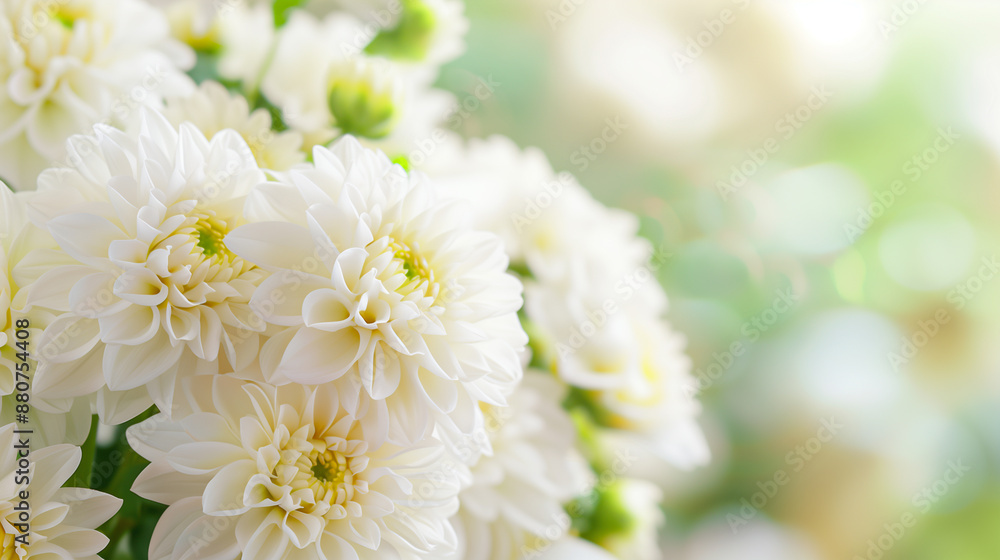 White flower background White flower background