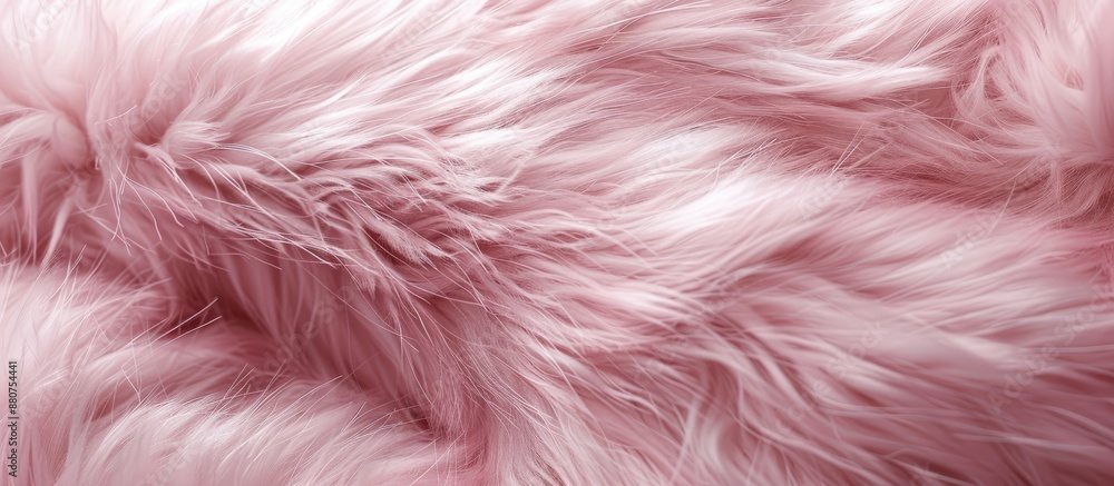 Close up of a soft light pink fur texture for decoration with copy space image Close up of a soft light pink fur texture for decoration with copy space image