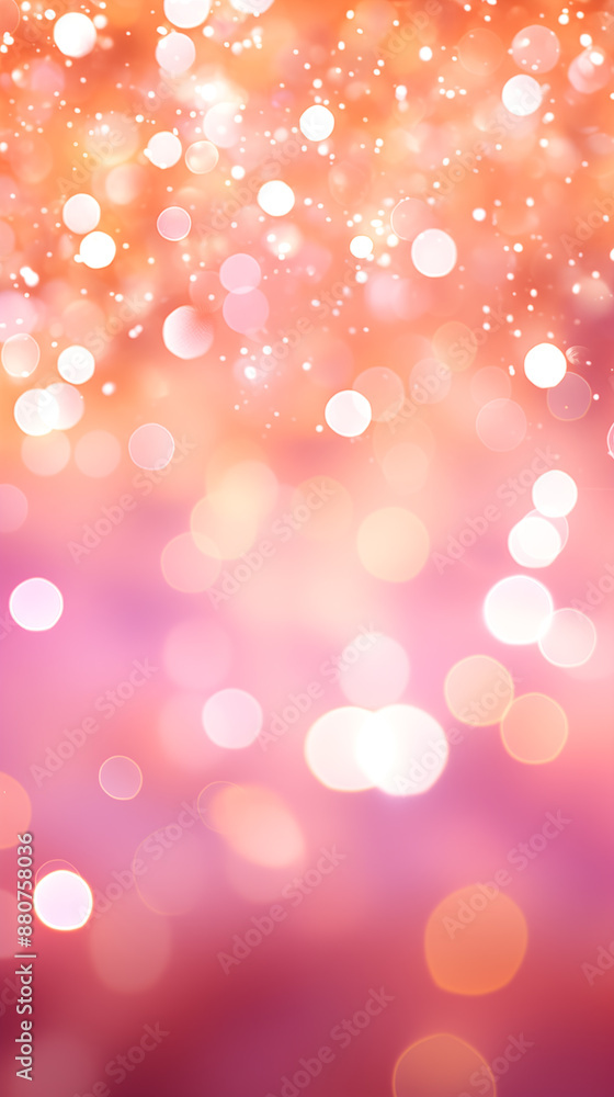 vertical orange pink abstract background with bokeh and blur vertical orange pink abstract background with bokeh and blur